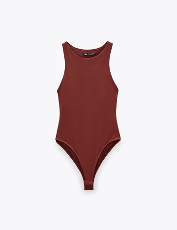 Body Zara, caramiziu