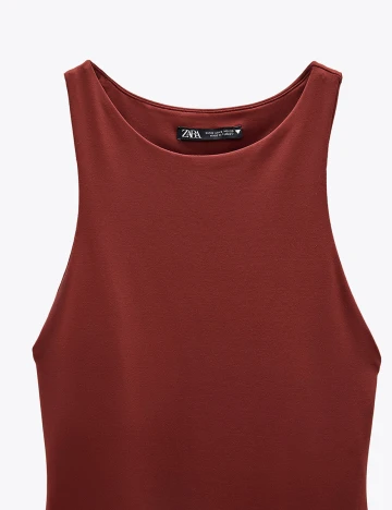 Body Zara, caramiziu