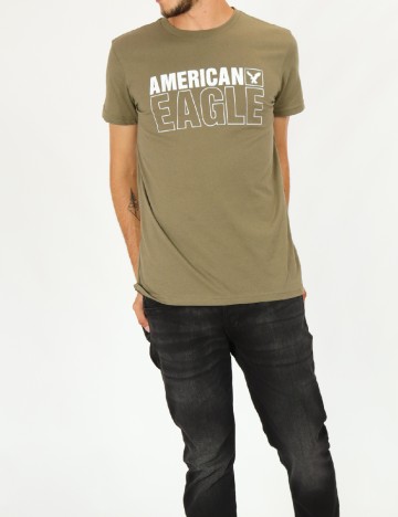 Tricou American Eagle, verde