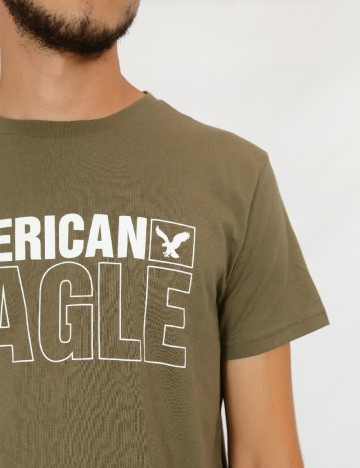 Tricou American Eagle, verde