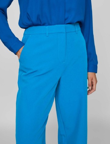 Pantaloni Vila, bleu