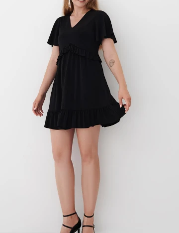 Rochie scurta Mohito, negru Negru