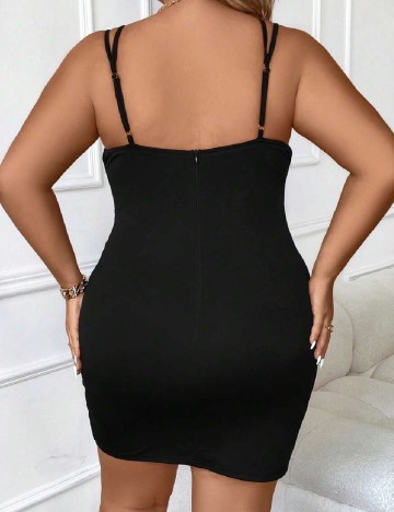 Rochie scurta SHEIN CURVE, negru