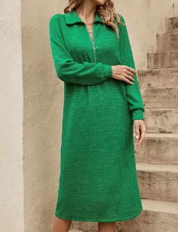 Rochie medie SHEIN, verde Verde