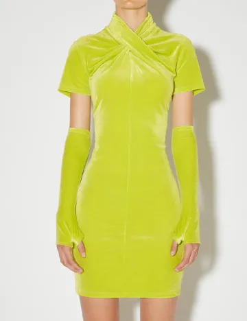 Rochie scurta Something New, verde Verde