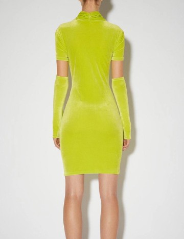 Rochie scurta Something New, verde