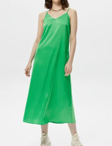 Rochie medie Only, verde Verde