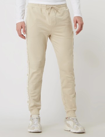 Pantaloni Guess, crem