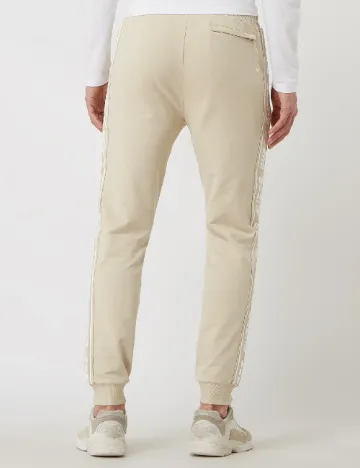 Pantaloni Guess, crem Crem