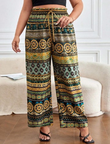 Pantaloni SHEIN CURVE, mix culori