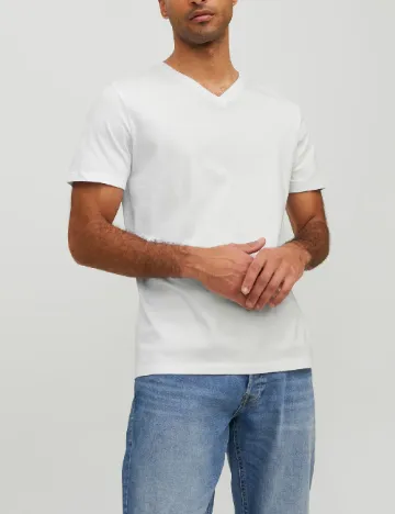 Tricou Jack&Jones, alb Alb