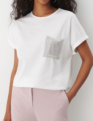 Tricou Mohito, alb