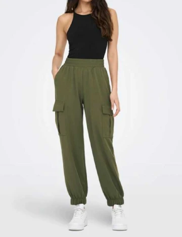 Pantaloni Only, verde Verde