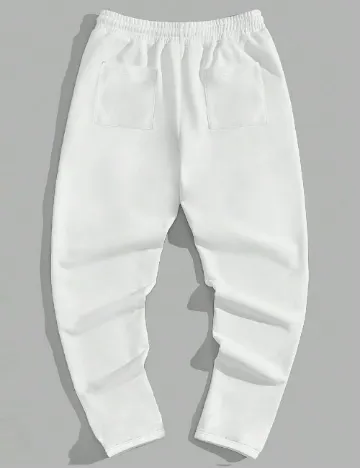 Pantaloni SHEIN, alb Alb