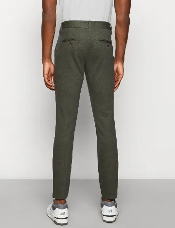 Pantaloni Only, verde inchis Verde