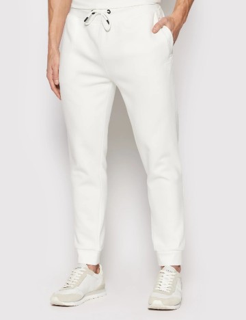 Pantaloni Guess, alb