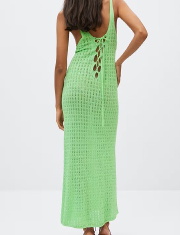 Rochie lunga Mango, verde