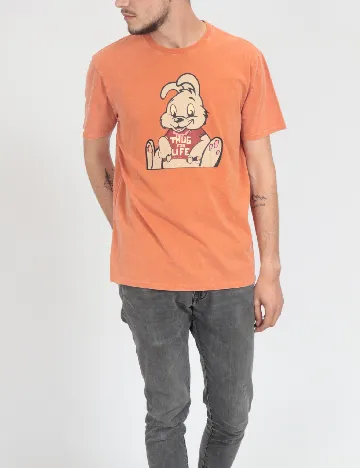 Tricou Guess, portocaliu Portocaliu