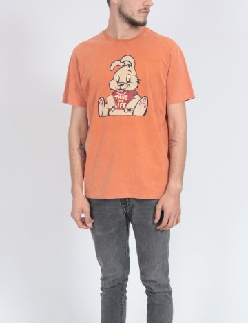 Tricou Guess, portocaliu