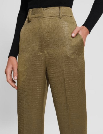 Pantaloni Guess, verde