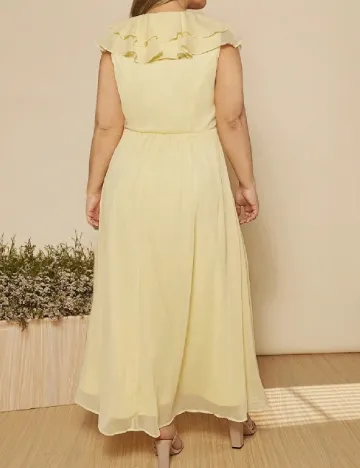 Rochie lunga SHEIN CURVE, galben