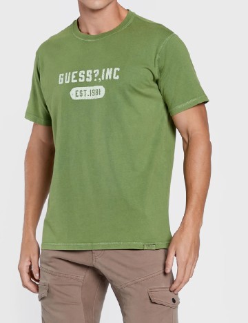 Tricou Guess, verde