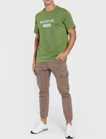 Tricou Guess, verde Verde