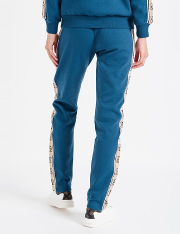 Pantaloni Guess, albastru
