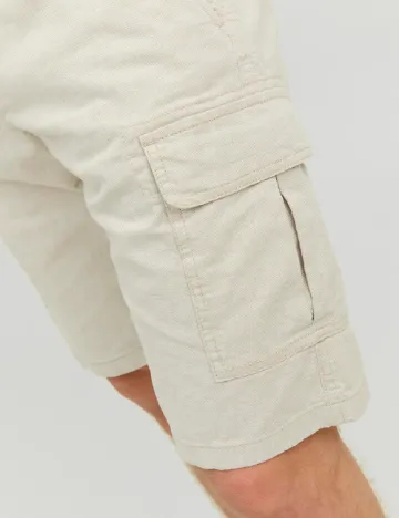 Pantaloni scurti Jack&Jones, bej Crem