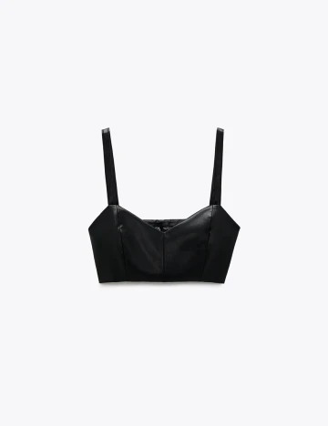 Top Zara, negru