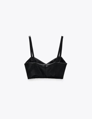 Top Zara, negru