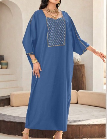 Rochie lunga SHEIN, albastru