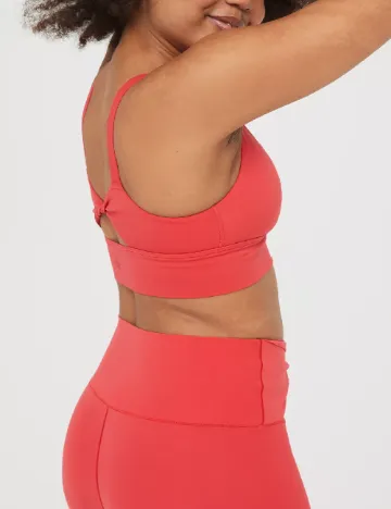 Bustiera sport Aerie, roz Roz