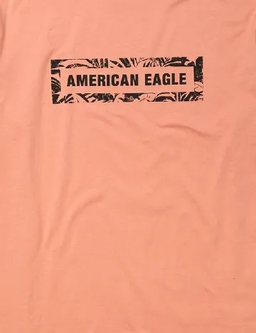 Tricou American Eagle, piersica Portocaliu