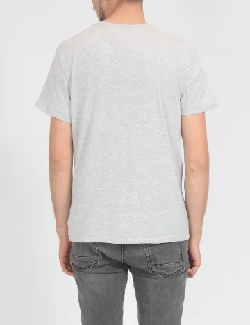 Tricou American Eagle, gri deschis Gri