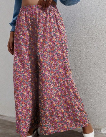 Pantaloni SHEIN CURVE, floral
