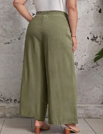 Pantaloni Emery Rose Curve, verde Verde