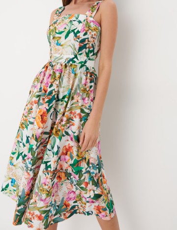 Rochie medie Mohito, floral print