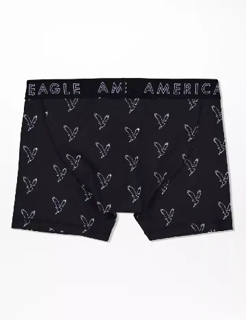 Boxeri American Eagle, negru Negru
