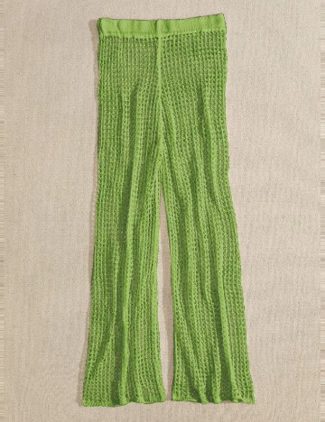 Pantaloni de plaja SHEIN, verde