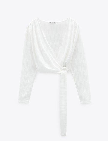 Bluza Zara, alb