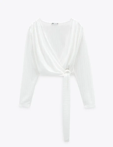 Bluza Zara, alb
