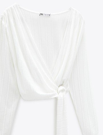 Bluza Zara, alb