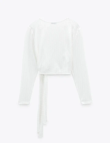 Bluza Zara, alb