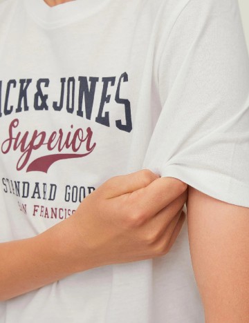 Tricou Jack&Jones, alb