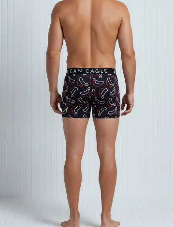 Boxeri American Eagle, negru