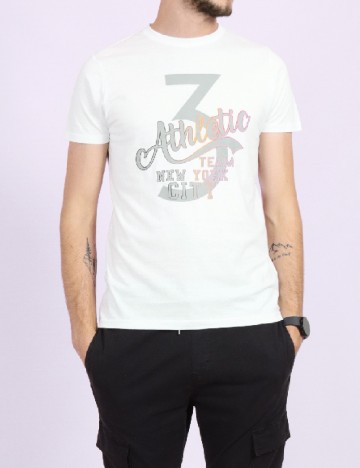 Tricou Milano Bulls, alb