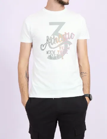 Tricou Milano Bulls, alb