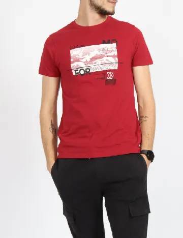 Tricou Milano Bulls, rosu