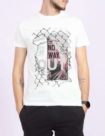 Tricou Milano Bulls, alb
